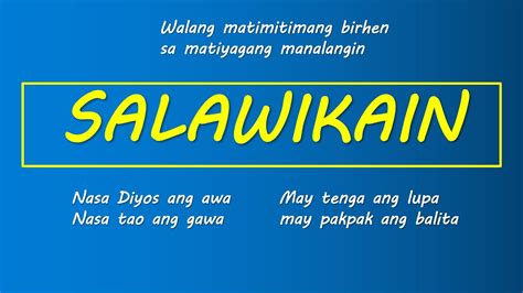 kawikaan halimbawa|15+ Halimbawa Ng Mga Kasabihan Na May Mabuting Aral.